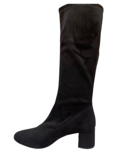 Stivale lungo donna Valleverde in tessuto elasticizzato tacco 5 | Bettin Calzature