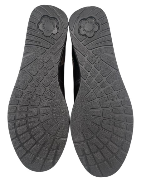 Sneakers Valleverde donna pelle e camoscio con laccio elastico | Bettincalzature