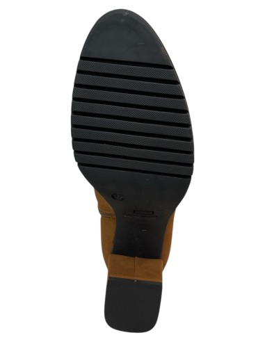 Stivaletto donna camoscio coloniale con tacco 5 cm | Bettin Calzature