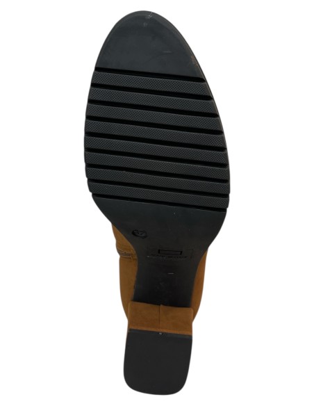 Stivaletto donna camoscio coloniale con tacco 5 cm | Bettin Calzature