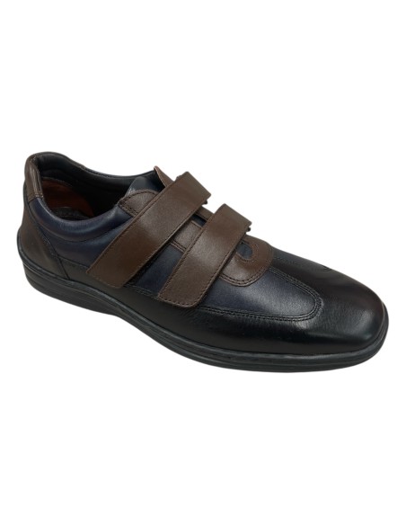 Scarpa uomo doppio strappo Bettin Made in Italy in pelle | Bettin Calzature