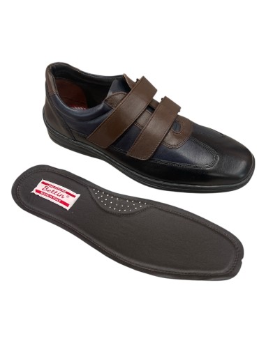 Scarpa uomo doppio strappo Bettin Made in Italy in pelle | Bettin Calzature