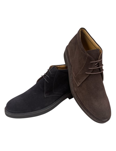 Stivaletto uomo allacciato in camoscio ultralight Made in Italy – Betting Calzature