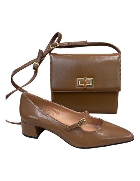 Mary Jane Donna Naplac Ghianda | Scarpe e Borse Coordinate – Bettin Calzature