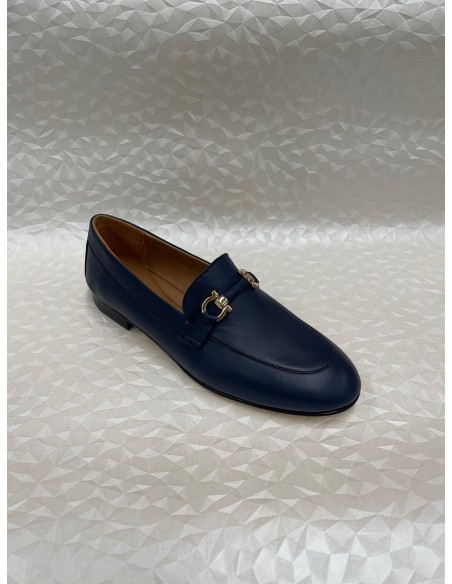 Mocassino Donna in Nappa con Morsetto Oro – Fondo Cuoio Antiscivolo – Bettin Calzature