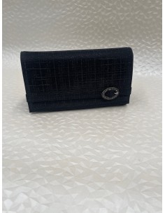 Borsa Donna da Cerimonia in Tessuto Glamour Nero con Strass – Bettin Calzature