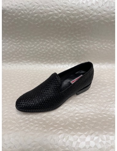 Scarpa Uomo Senza Lacci in Pelle Intrecciata – Fondo Cuoio – Bettin Calzature