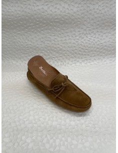 Mocassino Uomo in Camoscio con Plantare Estraibile – Fondo Gommini – Bettin Calzature