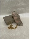 Sandalo Donna in Glitter Platino con Cinturini – Tacco 5 cm – Bettin Calzature